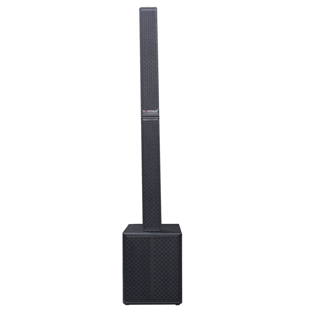 Line Array Column Speaker with 15 inches Active Subwoofer 500 watts