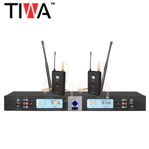 Tiwa Professional microphone wireless uhf 2 channel